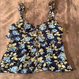 floral tank top